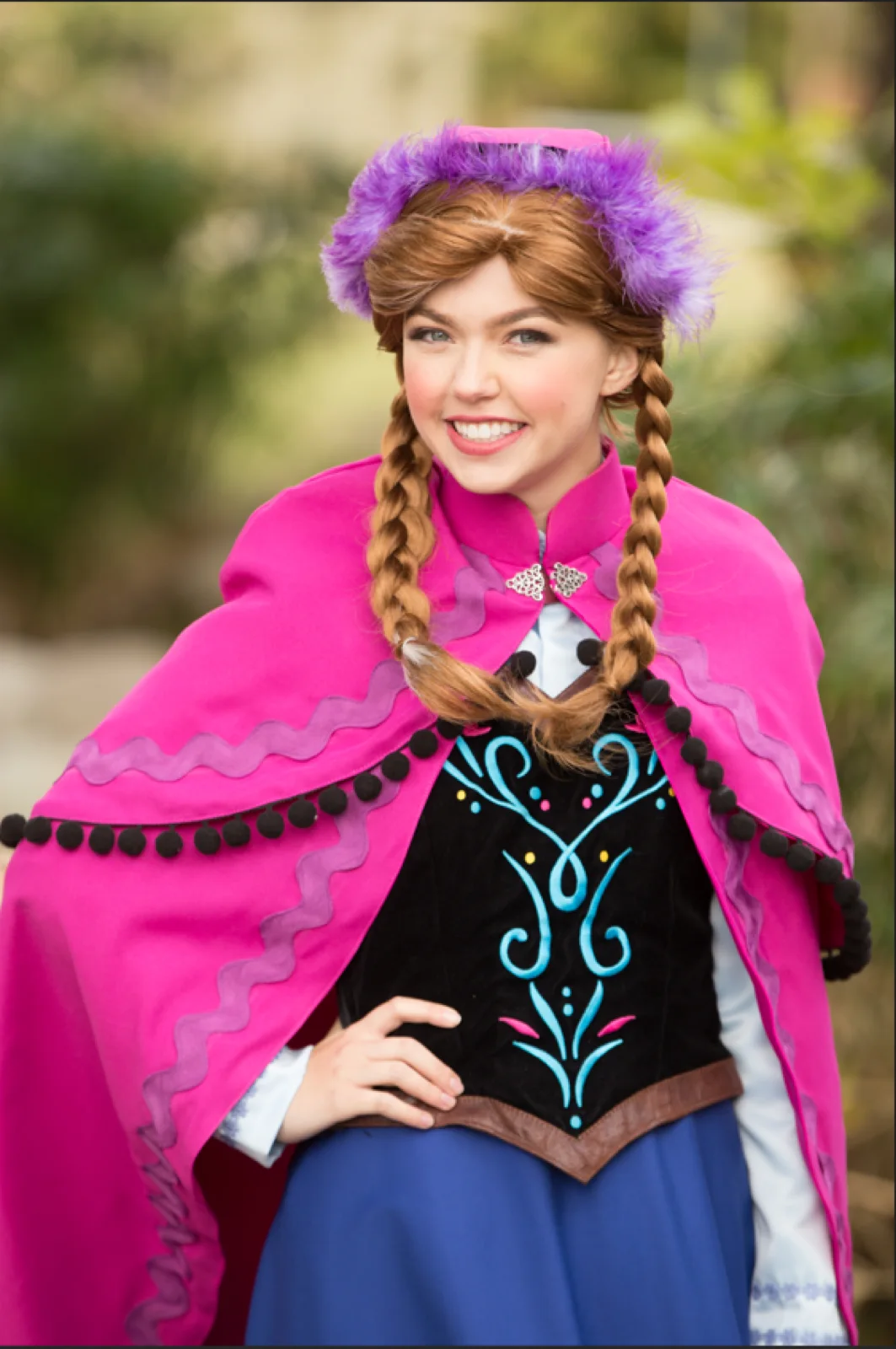 Snow Princess party character in Nashville