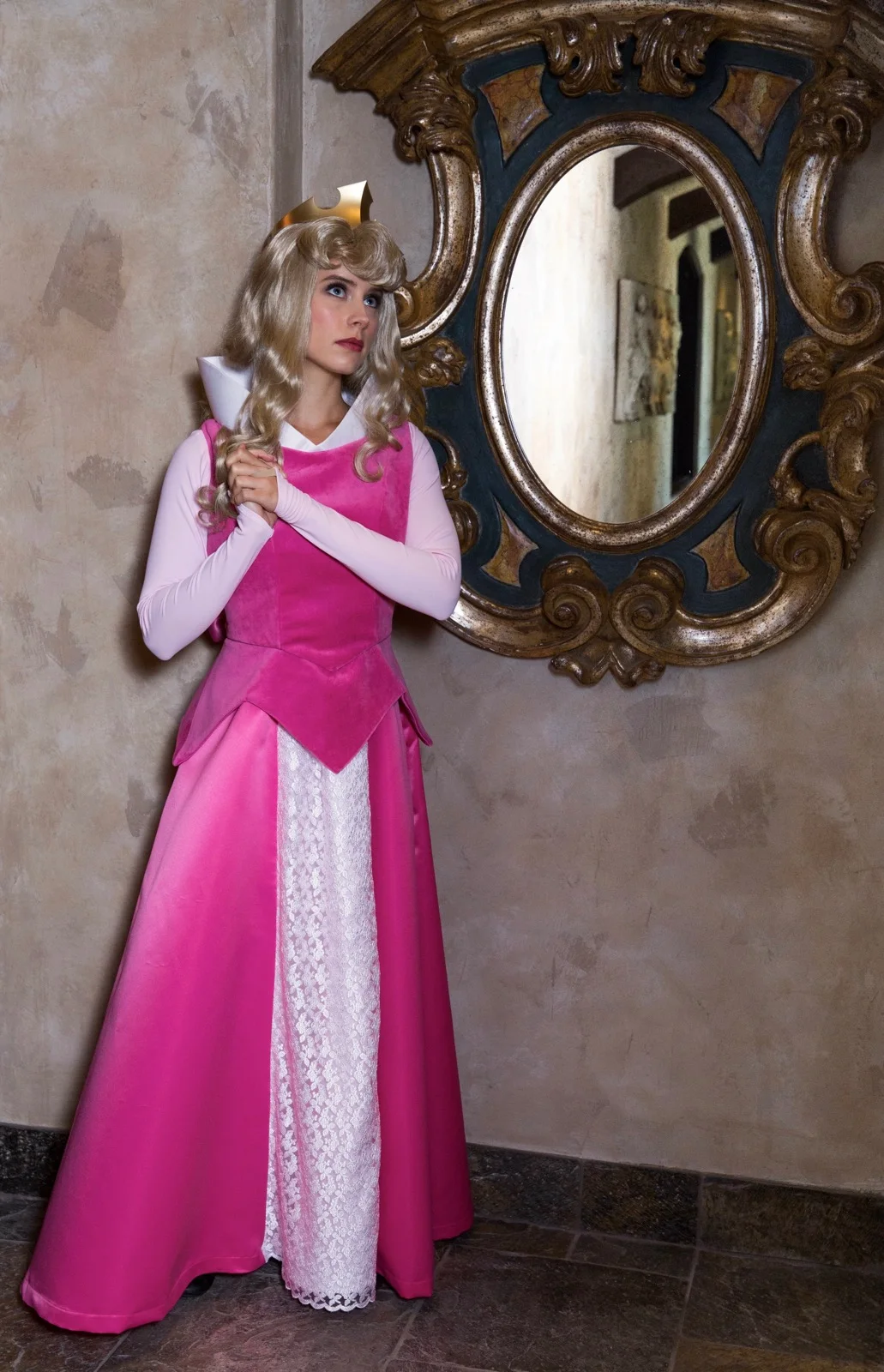 Sleeping Beauty party character in Nashville