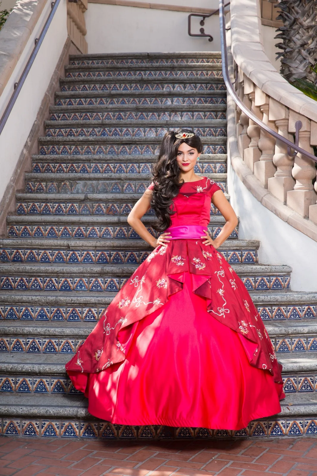 Latina Princess party character in Nashville