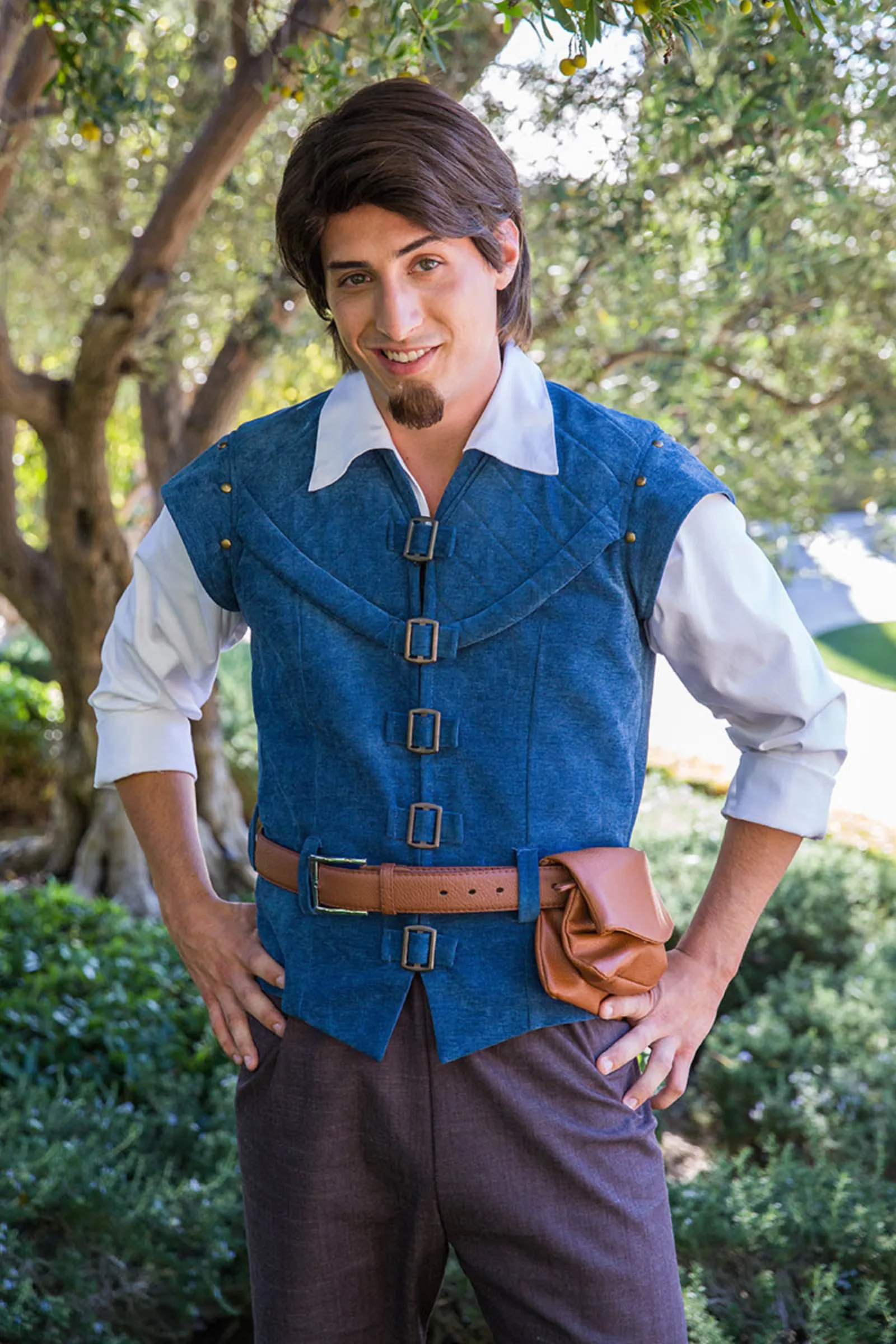 Charming Rogue party character in Nashville