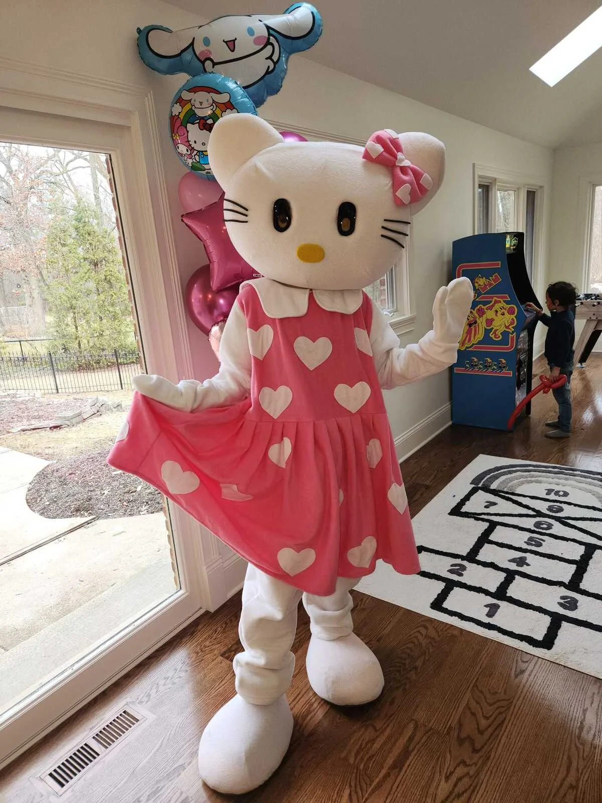 Princess Kitty party character in Nashville