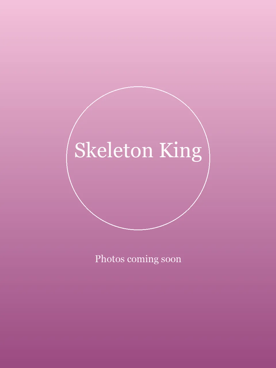 Skeleton King party character in Nashville