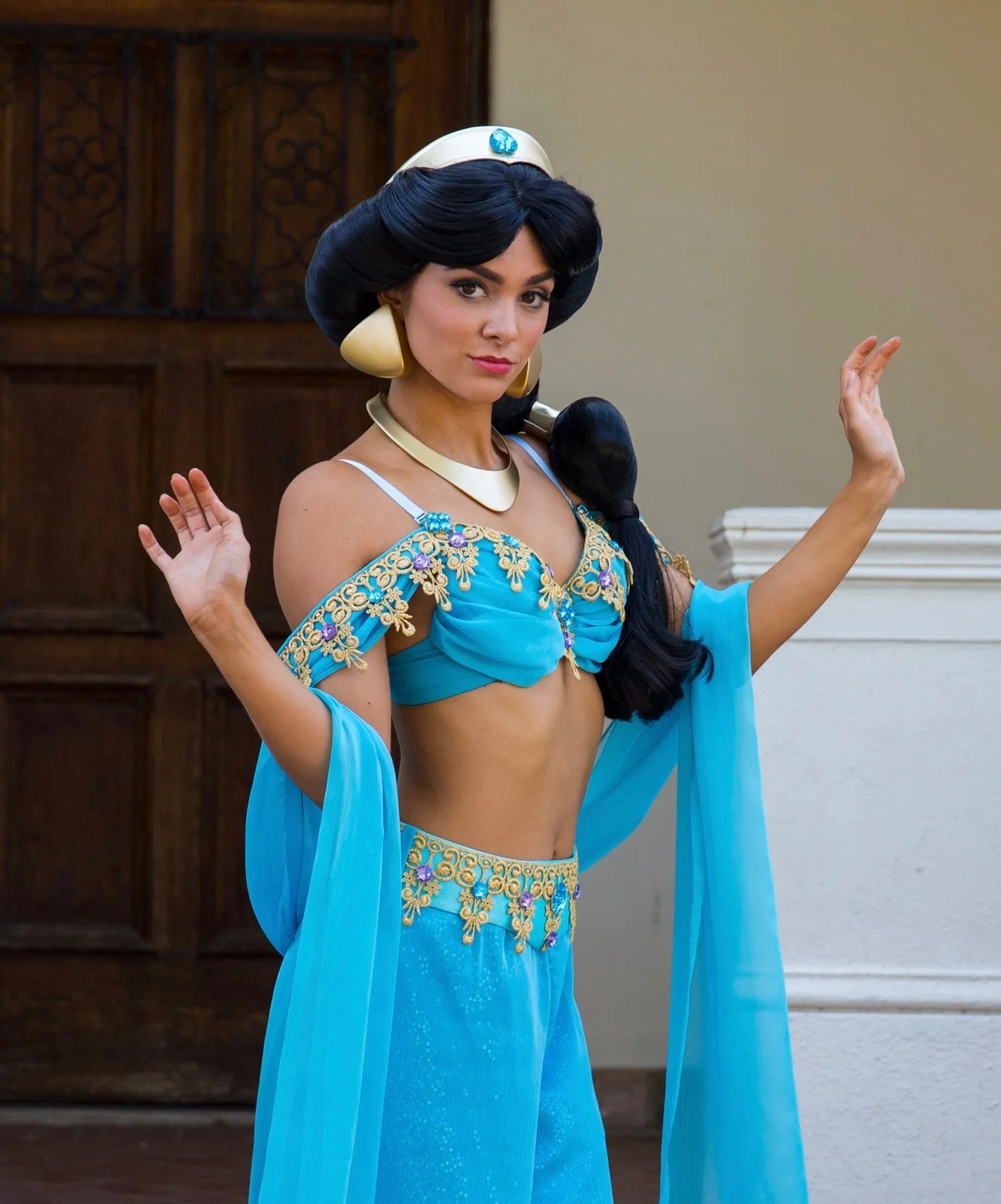 Arabian Princess party character in Nashville