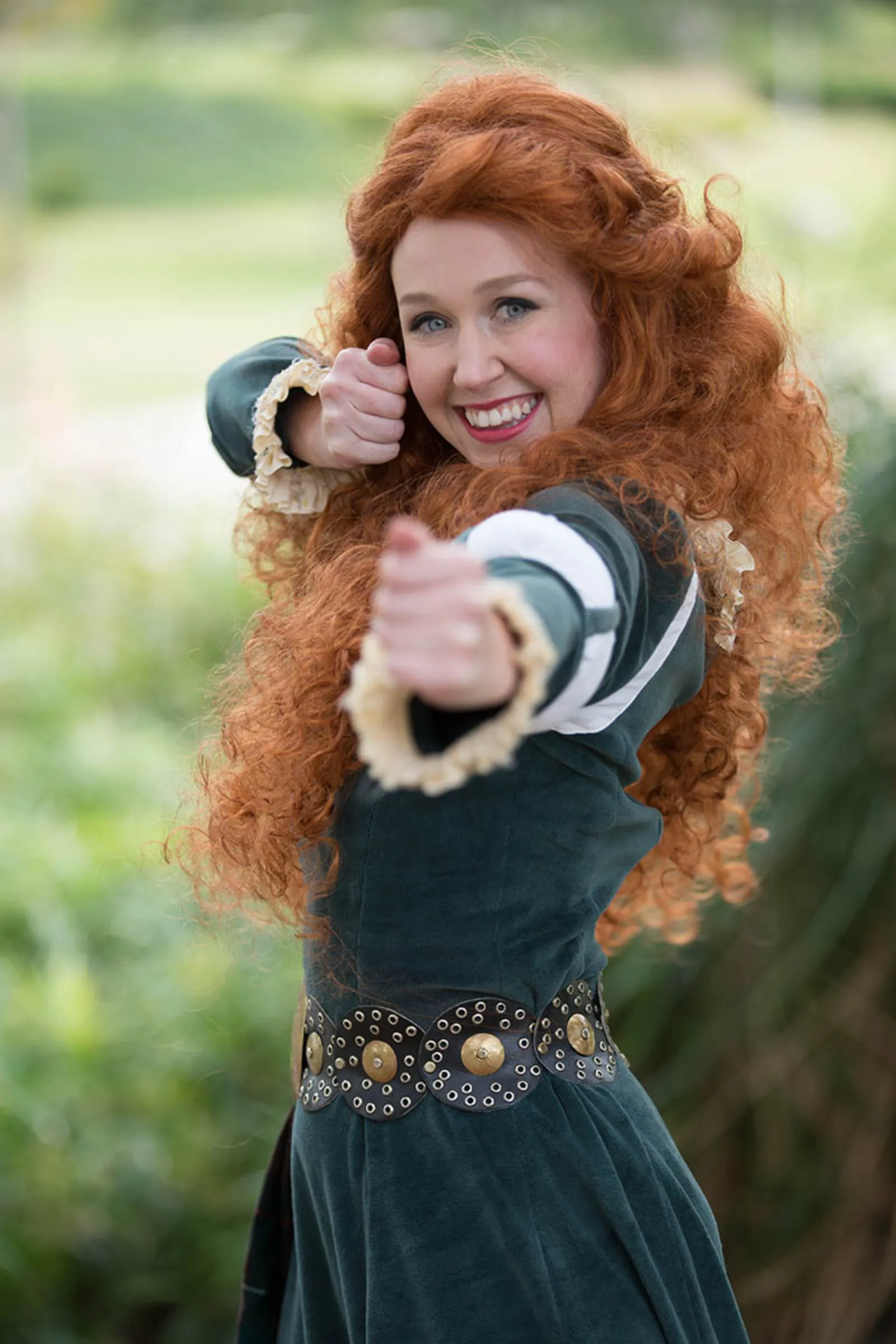 Scottish Princess party character in Nashville