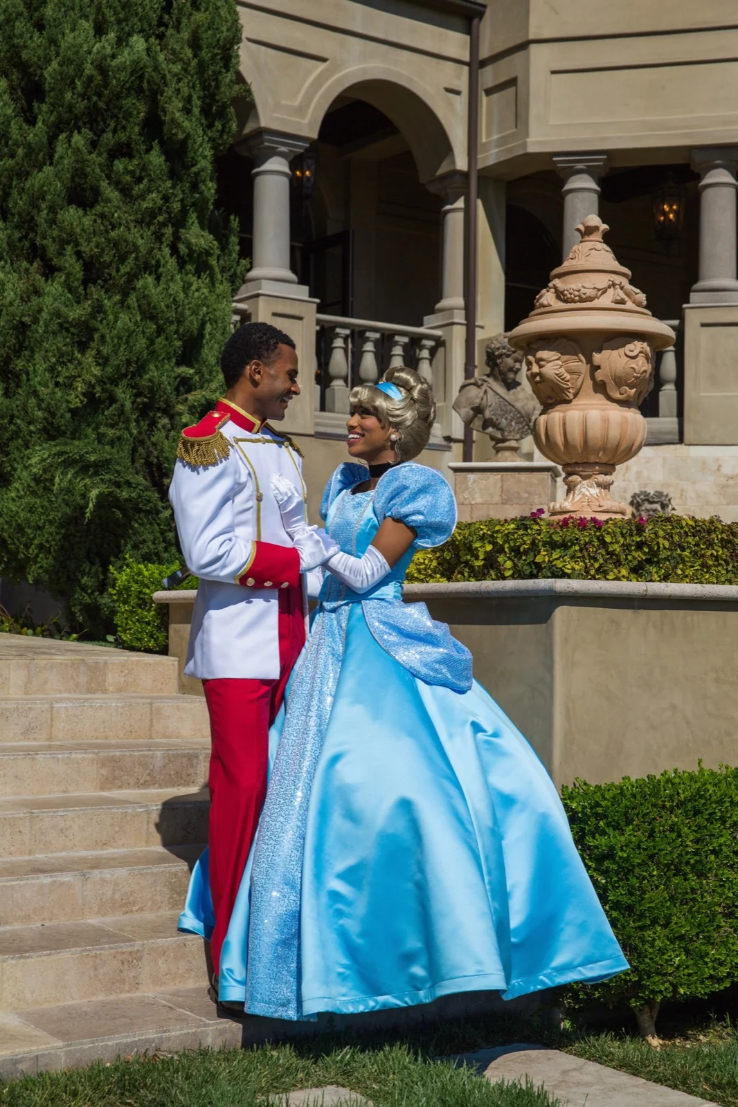 Prince Charming party character in Nashville