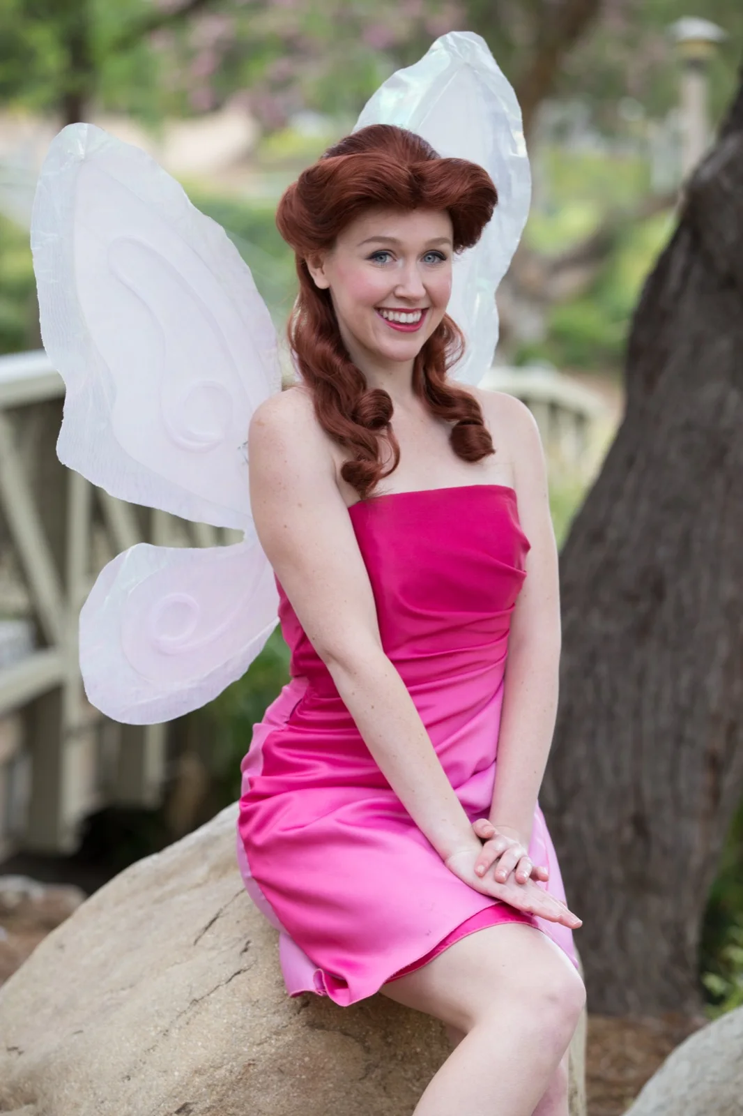 Pink Fairy party character in Nashville