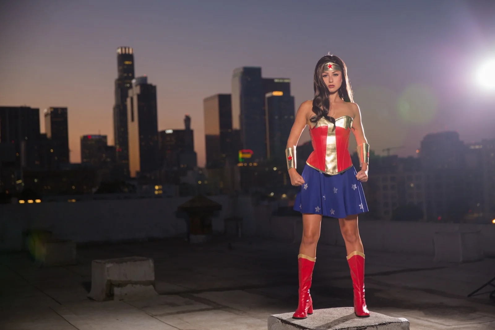 Wonder Hero party character in Nashville