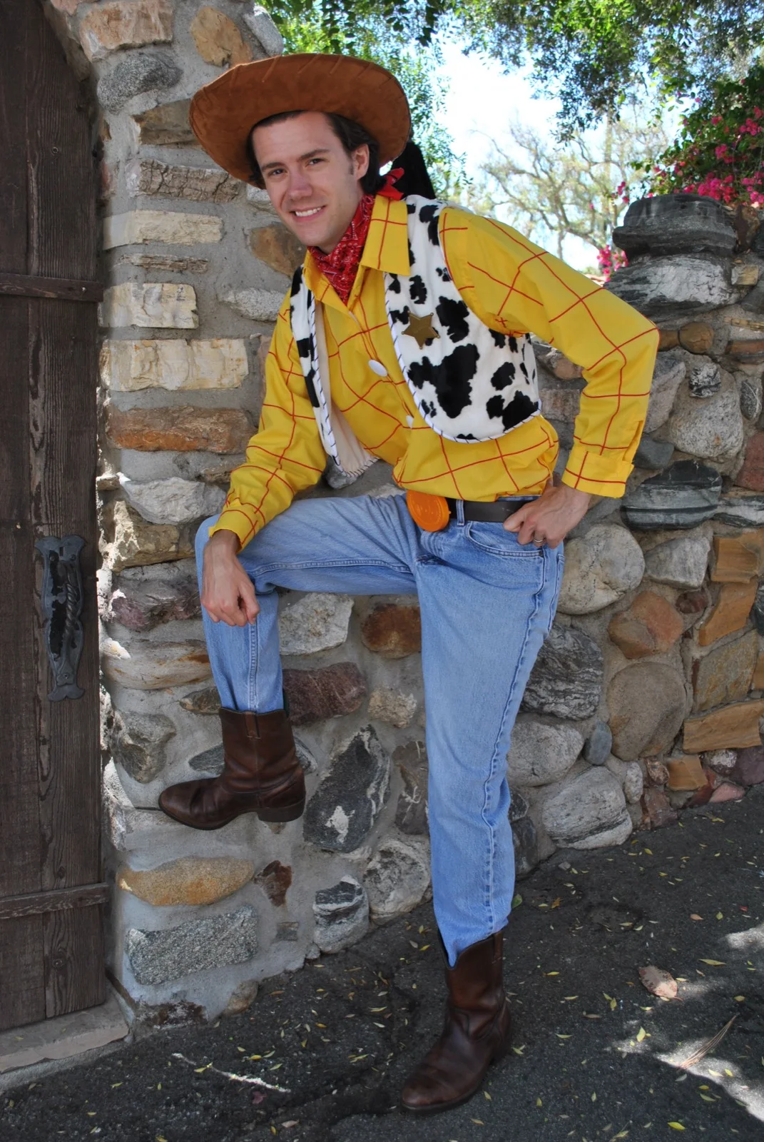 Cow Boy party character in Nashville